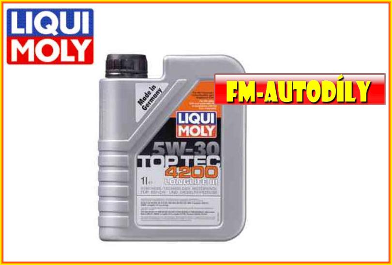 Olej 5W30 1L LIQUI MOLY TopTec 4200 Audi VW